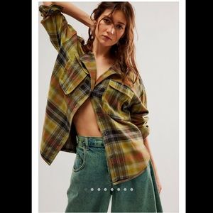 Free People We the Free Izzie Cargo Shirt XS